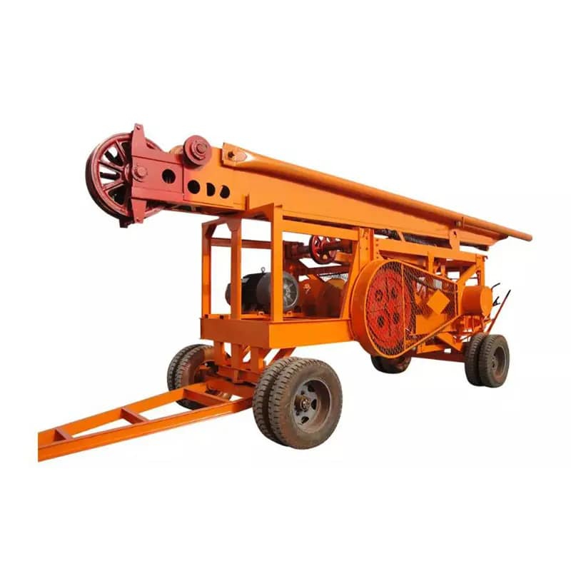 SP-8A Cable Percussion Drilling Rig For Large Boreholes 300m - Songte ...