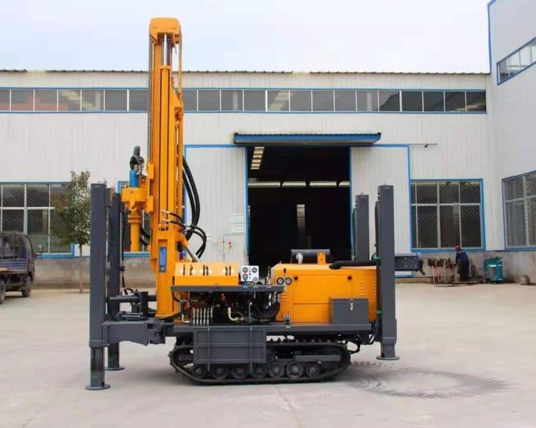 SW-200C Буровая установка для бурения скважин на воду на гусеничном ...